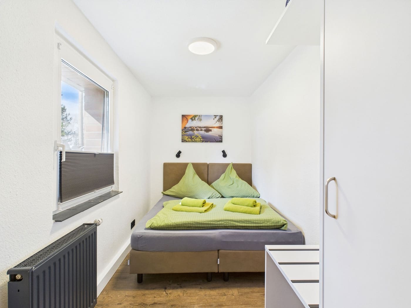 Die Ferienwohnung direkt am See in Brandenburg ist für Familien und einzelne Personen ideal geeignet